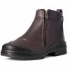 2023 Ariat Womens Barnyard Side Zip Boot 10003562 - Brown -Equestrian Clothing Store 10003562 3 4 front.700x700
