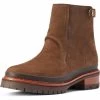 2022 Ariat Womens Leighton Waterproof Boots 10042556 - Barley Brown -Equestrian Clothing Store 10042556 3 4 front.700x700