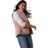 2023 Ariat Womens Woodside 2.0 Vest 10043456 - Nostalgia Rose Colour Nostalgia Rose -Equestrian Clothing Store 10043456 front.700x700