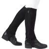 Dublin Childrens Suede Half Chaps II Black 591840 -Equestrian Clothing Store 180fdf2086d5d897bfd2cdebd1da49c2 8.700x700