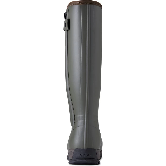 Ariat Mens Burford Insulated Zip Wellington Boot - Olive Green 5 Ariat Mens Burford Insulated Zip Wellington Boot - Olive Green - Image 3
