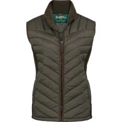 2021 Alan Paine Womens Highshore Gilet HIGLGIL - Dark Olive