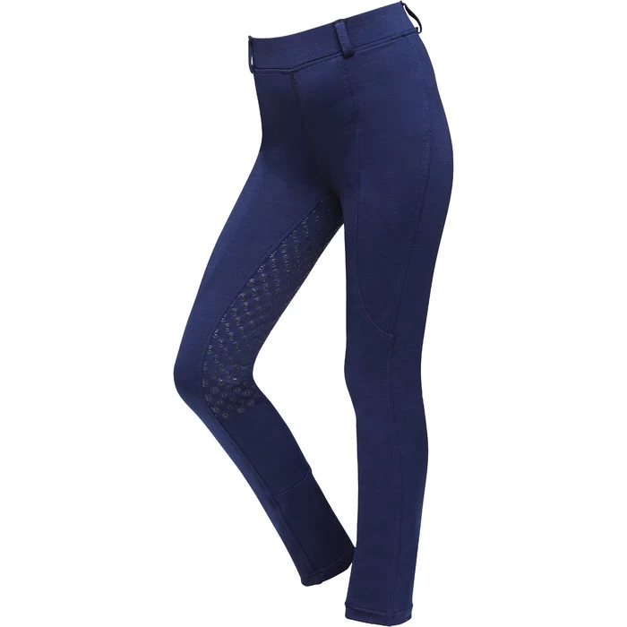 Dublin Childrens Performance Cool-It Gel Riding Tights 8007 - Navy Colour Navy 3 Dublin Childrens Performance Cool-It Gel Riding Tights 8007 - Navy Colour Navy