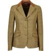 2022 Dublin Girls Albany Tweed Suede Collar Tailored Jacket 100176500 - Brown -Equestrian Clothing Store 202120Dublin20Girls20Albany20Tweed20Suede20Collar20Tailored20Jacket2010017650020 20Brown.700x700