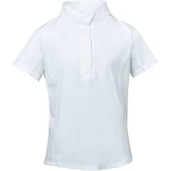 2022 Dublin Womens Ria Short Sleeve Competition Shirt 100306101 - White Colour White