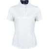 2022 Dublin Womens Ria Short Sleeve Competition Shirt 100306101 - White / Navy Colour Navy/White