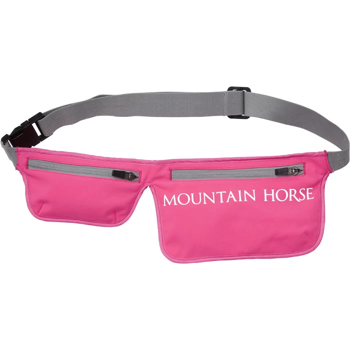 2022 Mountain Horse Double Waistbag - Pink Colour Pink 3 2022 Mountain Horse Double Waistbag - Pink Colour Pink