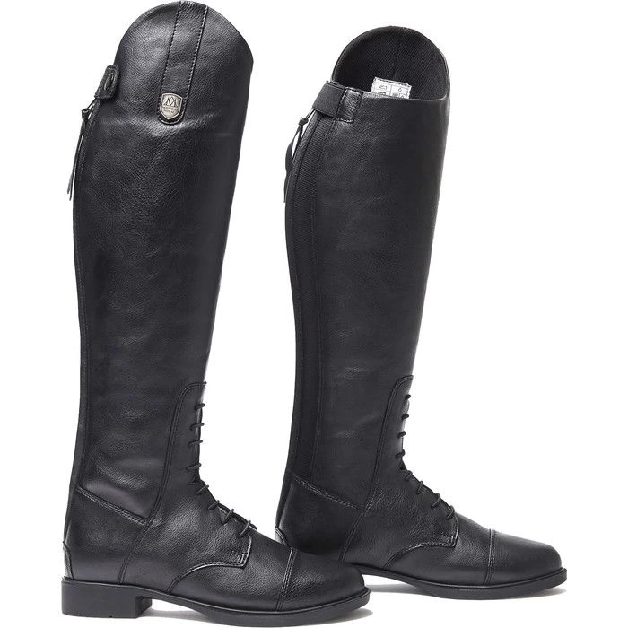 2022 Mountain Horse Junior Veganza Long Riding Boots - Black 3 2022 Mountain Horse Junior Veganza Long Riding Boots - Black