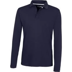 2021 Pikeur Mens Noah Long Sleeve Polo 8289 - Dark Navy