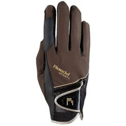 2022 Roeckl Madrid Riding Gloves 3301-249 - Mocha Colour Mocha