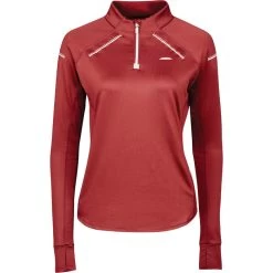 2022 Weatherbeeta Victoria Premium Thermal Baselayer Top 100625 - Maroon Colour Maroon