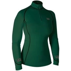 2022 Woof Wear Performance Riding Shirt WA0001 - British Racing Green Colour British Racing Green