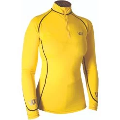 2022 Woof Wear Performance Riding Shirt WA0001 - Sunshine Yellow Colour Sunshine Yellow