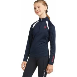 2022 Ariat Junior Team Sunstopper 2.0 1/4 Zip Baselayer 10039185 - Team