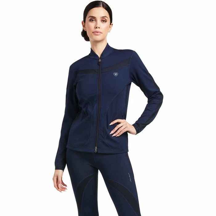 2022 Ariat Womens Ascent Full Zip 10039436 - Navy 3 2022 Ariat Womens Ascent Full Zip 10039436 - Navy