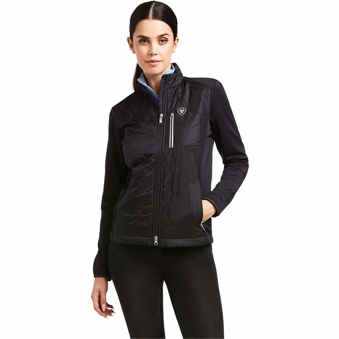 2022 Ariat Womens Fusion Insulated Jacket 10039218 - Black 3 2022 Ariat Womens Fusion Insulated Jacket 10039218 - Black