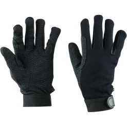 2022 Dublin Thinsulate Winter Track Riding Gloves 3877 - Black Colour Black
