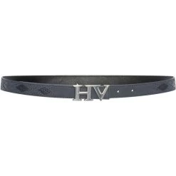 2022 HV Polo Womens Argyle Belt 3404093473 - Navy Colour Navy