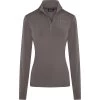 2022 HV Polo Womens Lumi Top 403093223 - Dark Taupe