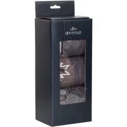 2022 HV Polo Womens Harper Socks 3-pack 205493450 - Dark Grey Melange -Equestrian Clothing Store 202220HV20Polo20Womens20Harper20Socks203 pack2020549345020 20Dark20Grey20Melange20Packet.700x700