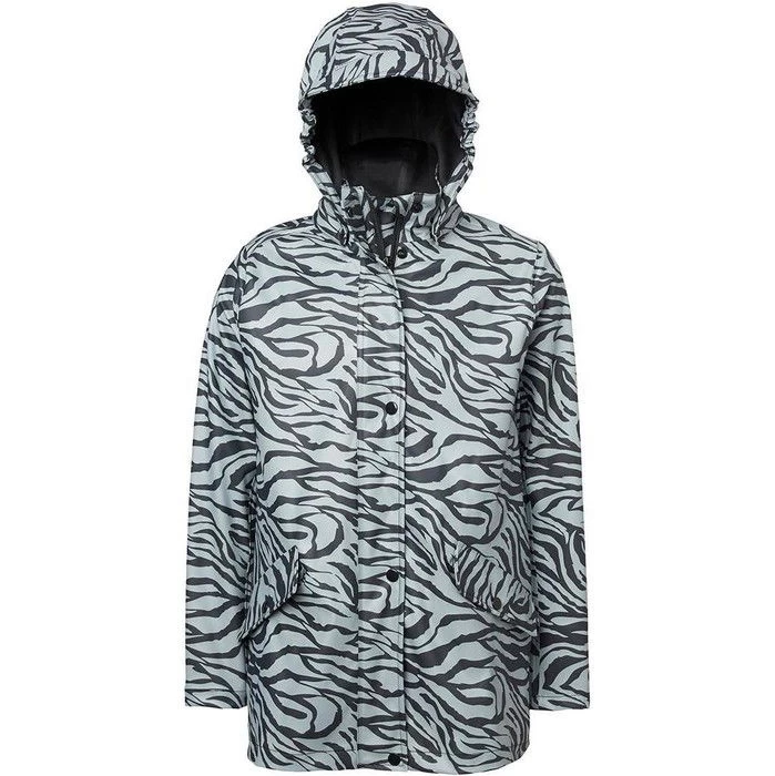 2022 Mountain Horse Junior Drops Rain Coat 0335201CDag - Black / Grey 3 2022 Mountain Horse Junior Drops Rain Coat 0335201CDag - Black / Grey