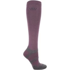 2022 Woof Wear Winter Riding Sock WW0015 - Heather Colour Heather