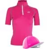 2022 Woof Wear Womens Short Sleeve Performance Riding Shirt & Convertible Hat Cover Bundle WA0006/3 - Berry Colour Berry -Equestrian Clothing Store 202220Woof20Wear20Womens20Short20Sleeve20Performance20Riding20Shirt202620Convertible20Hat20Cover20Bundle20WA000620 20Berry.700x700