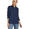 2023 Ariat Womens Cazadero Blouse 10043899 - Navy -Equestrian Clothing Store 202320Ariat20Womens20Cazadero20Blouse201004389920 20Navy20Main.700x700