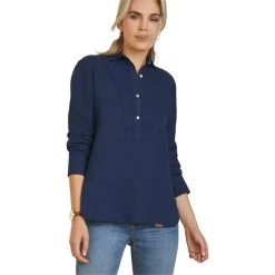 2023 Ariat Womens Cazadero Blouse 10043899 - Navy