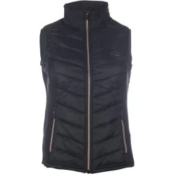 2023 HKM Womens Equine Sports Hybrid Gilet 11369 - Black / Rose Gold