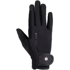2023 HKM Womens Ruby Riding Gloves 14321 - Black