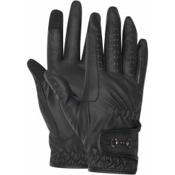2023 HV Polo Womens Charly Riding Gloves 207083506 - Black Colour Black