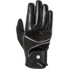 2023 Mountain Horse Diamond Rider Gloves 70960193 - Silver / Black Colour Black/Silver