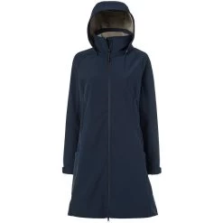 2023 Mountain Horse Womens Stella Softshell Parka Coat 33250 - Navy Colour Navy