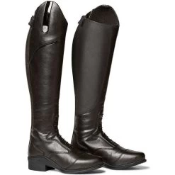 2023 Mountain Horse Womens Veganza Tall Riding Boots 0221303 - Brown Colour Brown