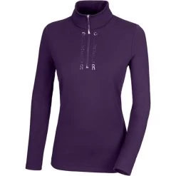 2023 Pikeur Junior Zip Shirt 427600 - Blueberry Colour Blueberry