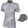 2023 Pikeur Womens Jeany Top & Get Womens Cap For £10 Bundle - Moongrey / Grey