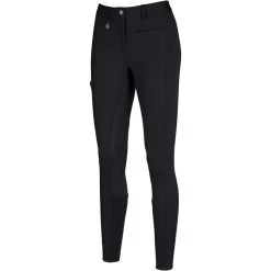2023 Pikeur Womens Lugana Full Seat Grip Breeches 140906 479 - Black Colour Black