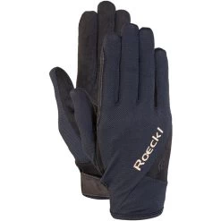 2023 Roeckl Womens Mareno Riding Gloves 310016- Black Colour Black