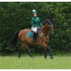 2022 Woof Wear Performance Riding Shirt WA0001 - British Racing Green Colour British Racing Green -Equestrian Clothing Store 2860 DSC 0647.700x700