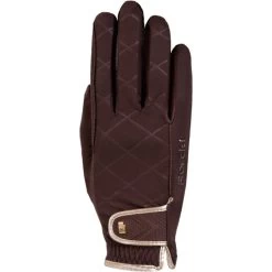 Roeckl Womens Julia Riding Gloves Mocha