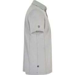 2022 Dubarry Mens Sorrento Polo Shirt 4256 - Platinum Colour Platinum -Equestrian Clothing Store 3802 202220Dubarry20Mens20Sorrento20Polo20Shirt20425620 20Platinum20side.700x700