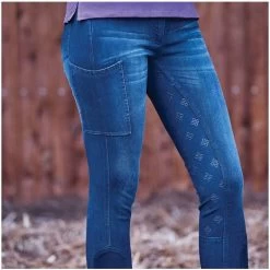 2022 Dublin Womens Shona Full Grip Silicone Print Denim Breeches 1002015002 - Denim -Equestrian Clothing Store 3928 202220Dublin20Womens20Shona20Full20Grip20Silicone20Print20Denim20Breeches20Denim203.700x700