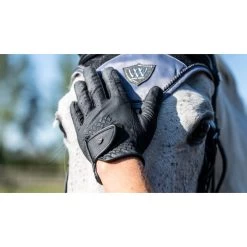 2022 Woof Wear Competition Glove WG0122 - Black -Equestrian Clothing Store 4067 DSC9125.700x700