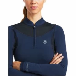 2022 Ariat Womens Ascent 1/4 Zip Long Sleeve Baselayer 10039198 - Navy 10 2022 Ariat Womens Ascent 1/4 Zip Long Sleeve Baselayer 10039198 - Navy -Equestrian Clothing Store 4126 202220Ariat20Womens20Ascent201420Zip20Long20Sleeve20Baselayer201003919820 20Navy 3.700x700