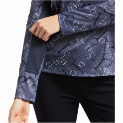 Ariat Womens Sunstopper 2.0 1/4 Zip Baselayer 10030429 - Char Bit Colour Char Bit -Equestrian Clothing Store 4142 4142 5.700x700