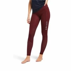 2022 Ariat Womens EOS Knee Patch Tight 10039880 - Zinfandel