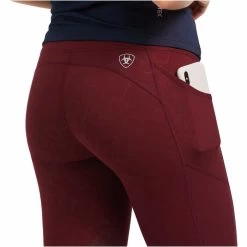 2022 Ariat Womens EOS Knee Patch Tight 10039880 - Zinfandel -Equestrian Clothing Store 4241 4241 4.700x700