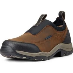 2022 Ariat Mens Terrain Ease H20 Boot 10040235 - Distressed Brown -Equestrian Clothing Store 4274 10040235 3 4 front.700x700