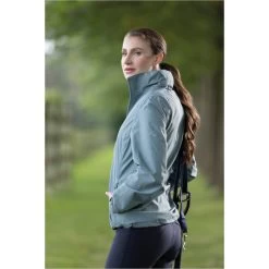 2022 HKM Womens Rainy Day Rain Jacket 12731 - Sage -Equestrian Clothing Store 4307 12731 5412 2.700x700